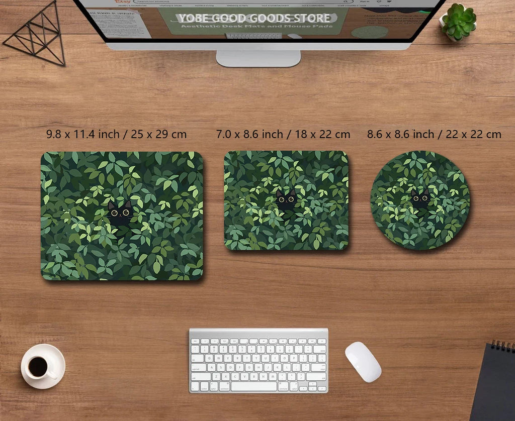 🌿 Laumango Large Mouse Pad – Non-Slip Desk Mat 🍃