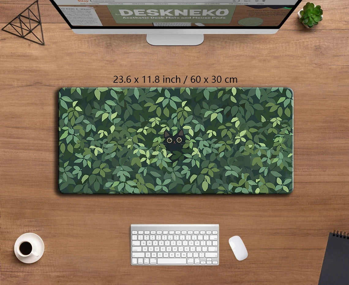 🌿 Laumango Large Mouse Pad – Non-Slip Desk Mat 🍃