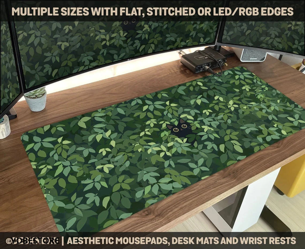 🌿 Laumango Large Mouse Pad – Non-Slip Desk Mat 🍃